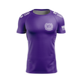 High Ground BJJ men's rash guard Standard Issue Ranked, purple