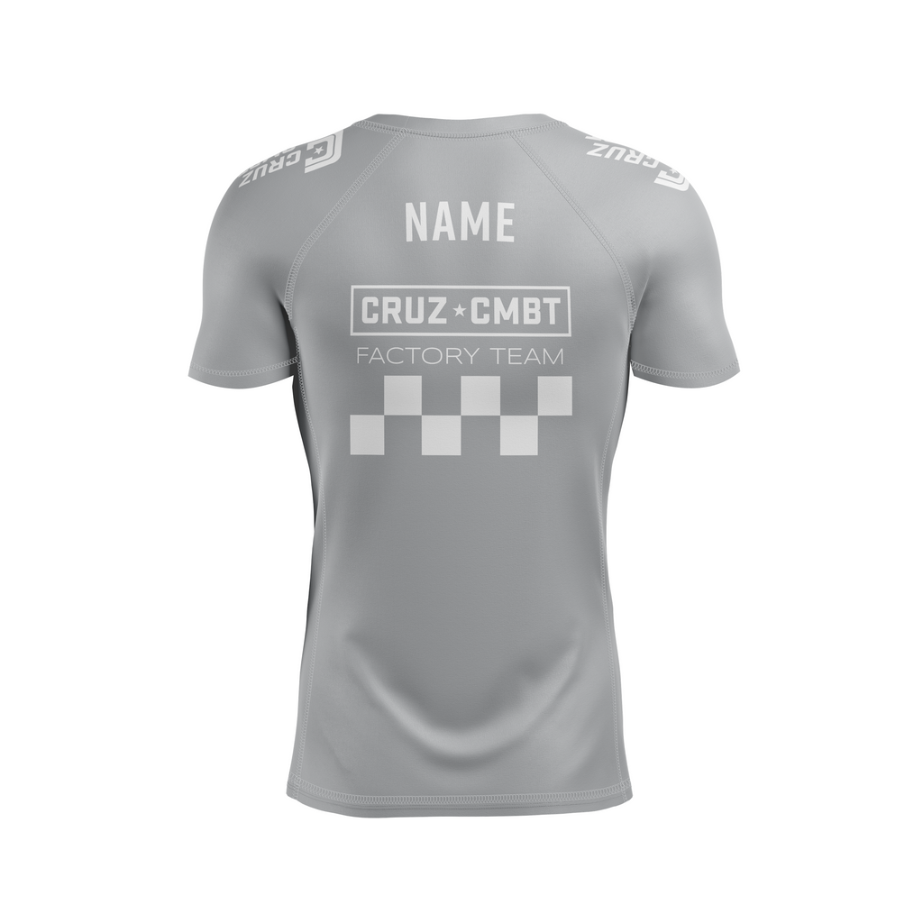 DxW: Intimidator men's rash guard, grey