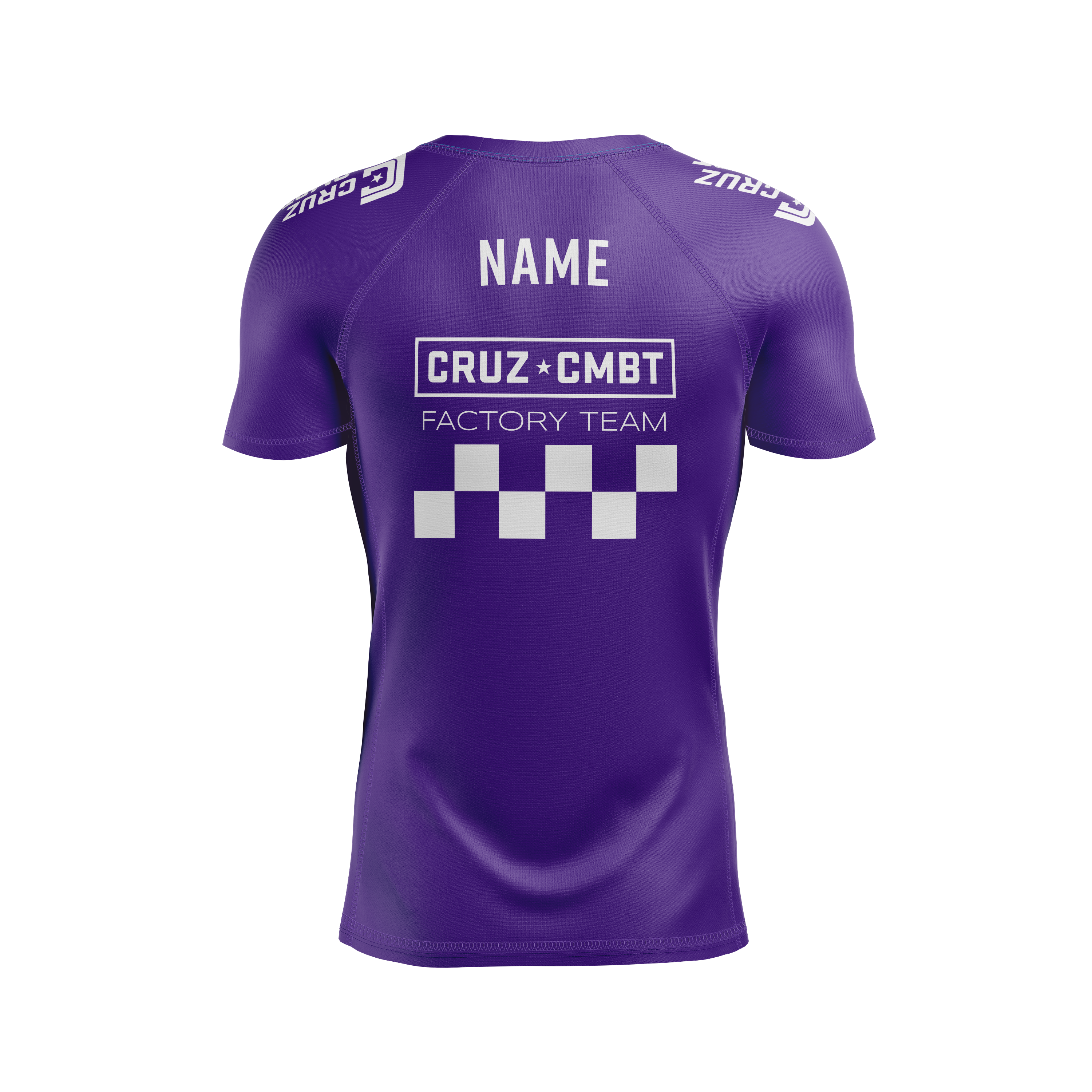 DxW: Intimidator men's rash guard, purple