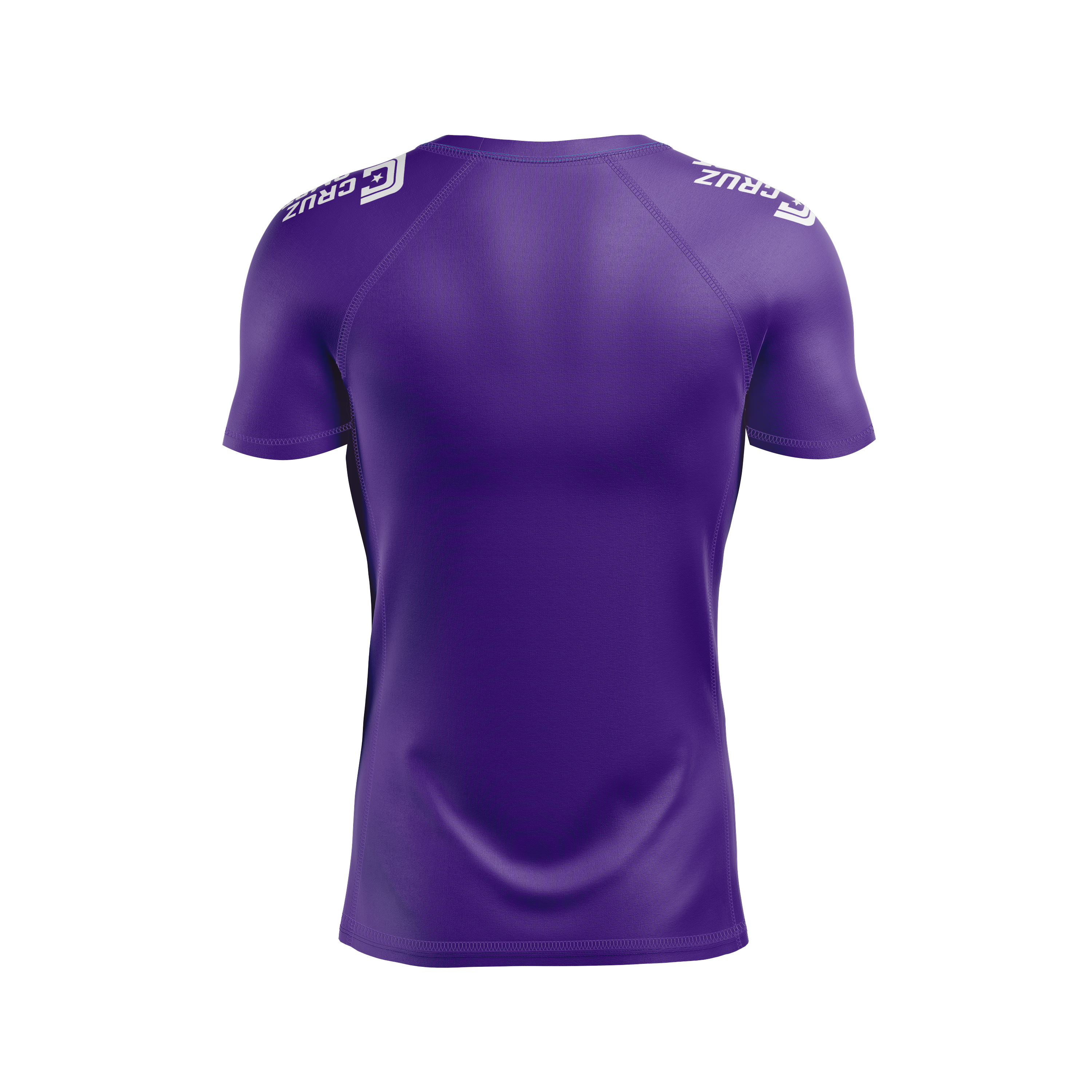 Apex Grappling men's rash guard Ironkeep, purple