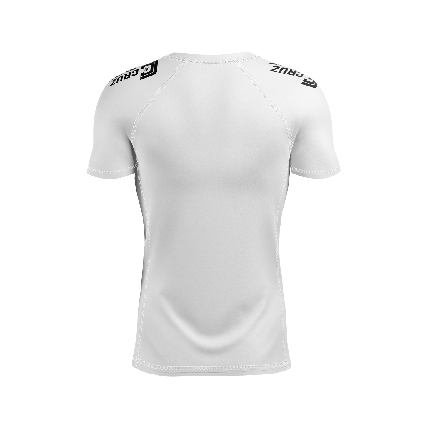 Apex Grappling men's rash guard Ironkeep, white