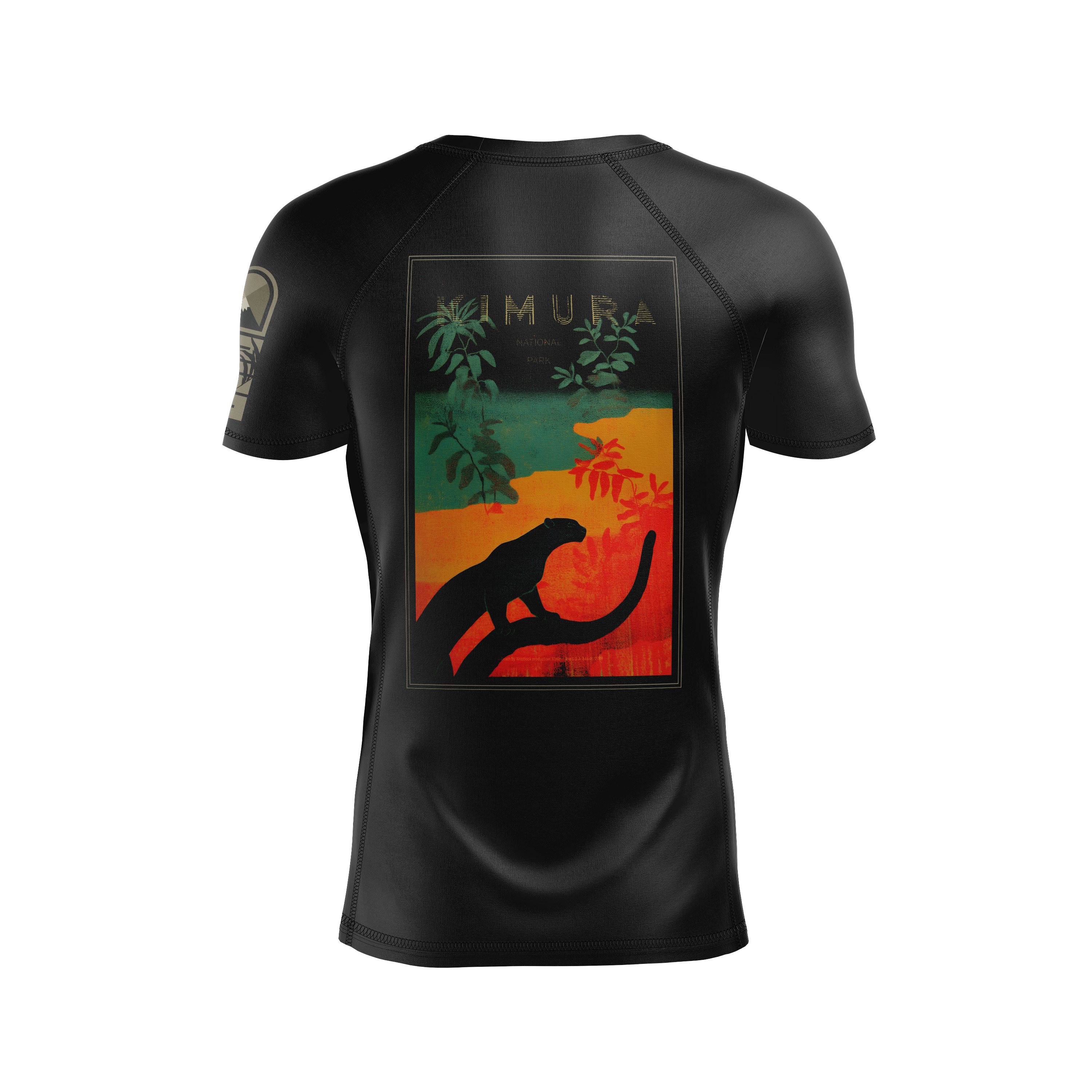 DxW: KNP Panther men's rash guard