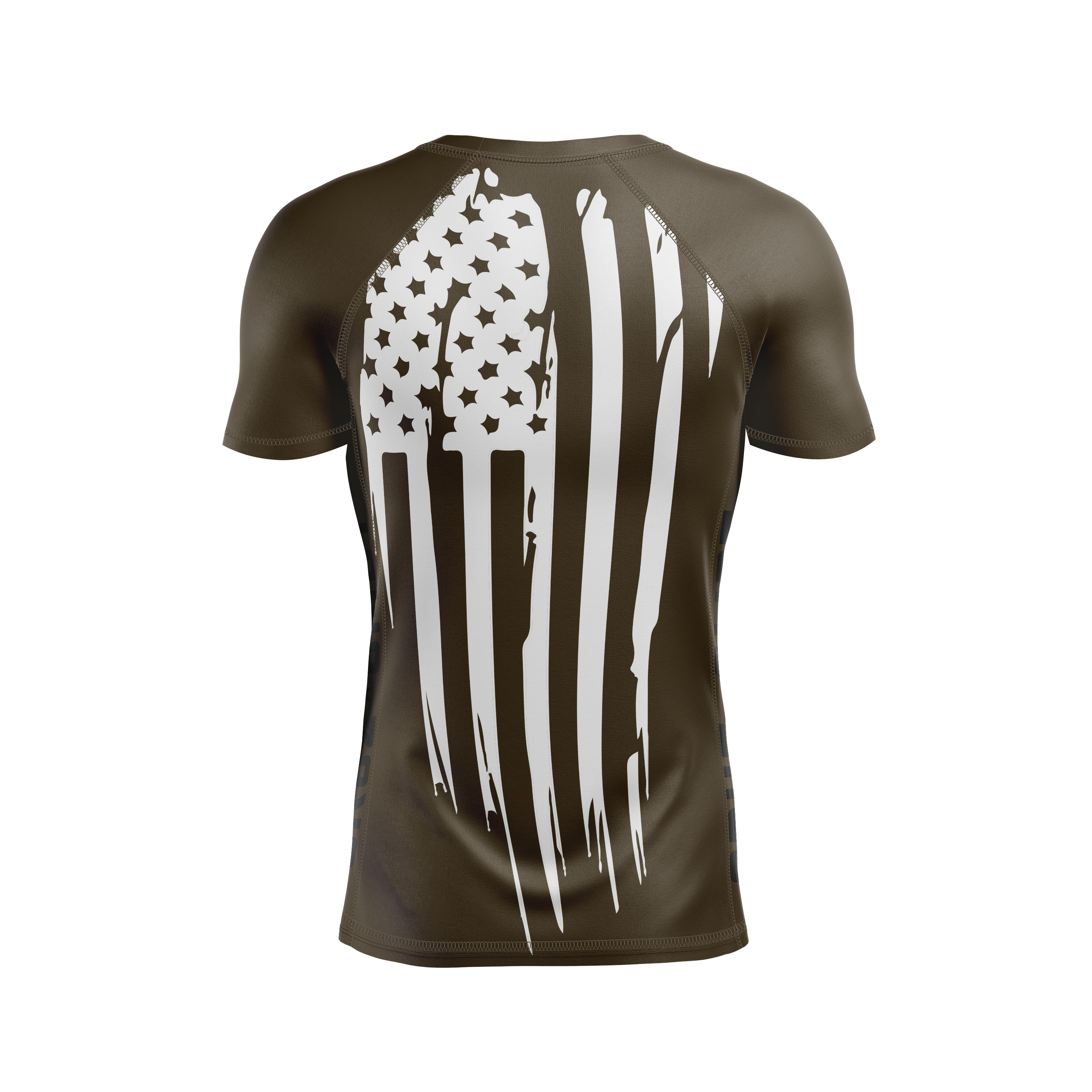 Lui Jiu Jitsu men's rash guard Necessary Violence, MAS grey