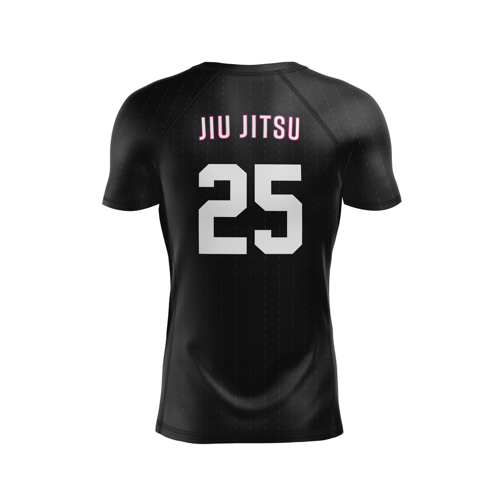 Legends BJJ men's rash guard Pastime, black