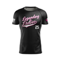 Legends BJJ men's rash guard Pastime, black