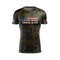 Legends BJJ Men's Rash Guard Patriot Duck Camo, Dark Olive
