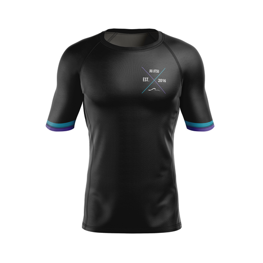 wholesale Nosara men's rash guard Standard Issue, black