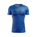 Rogue Wave men's rash guard Standard Issue Ranked, blue