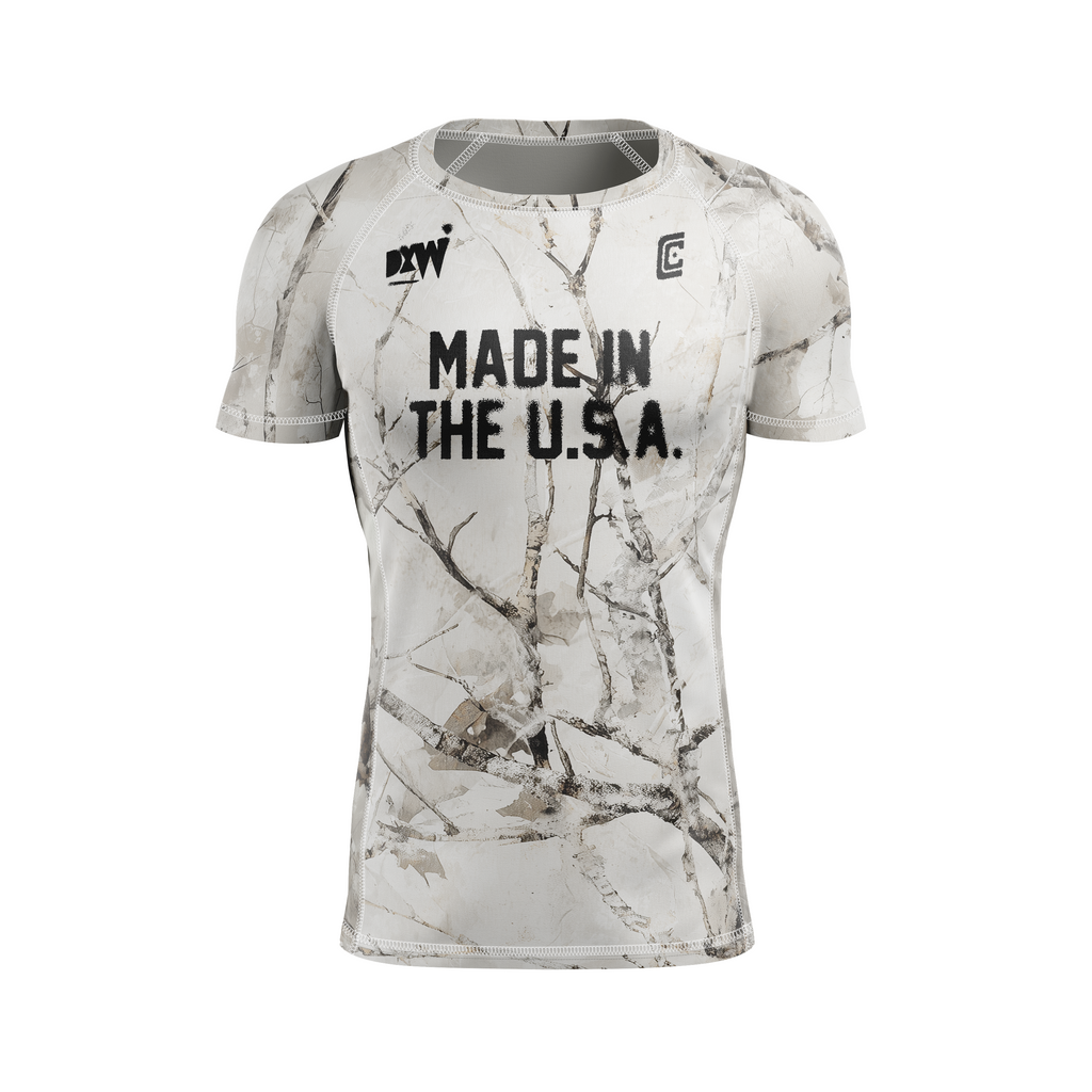 DxW: Roth Crossover men's rash guard, Arctic