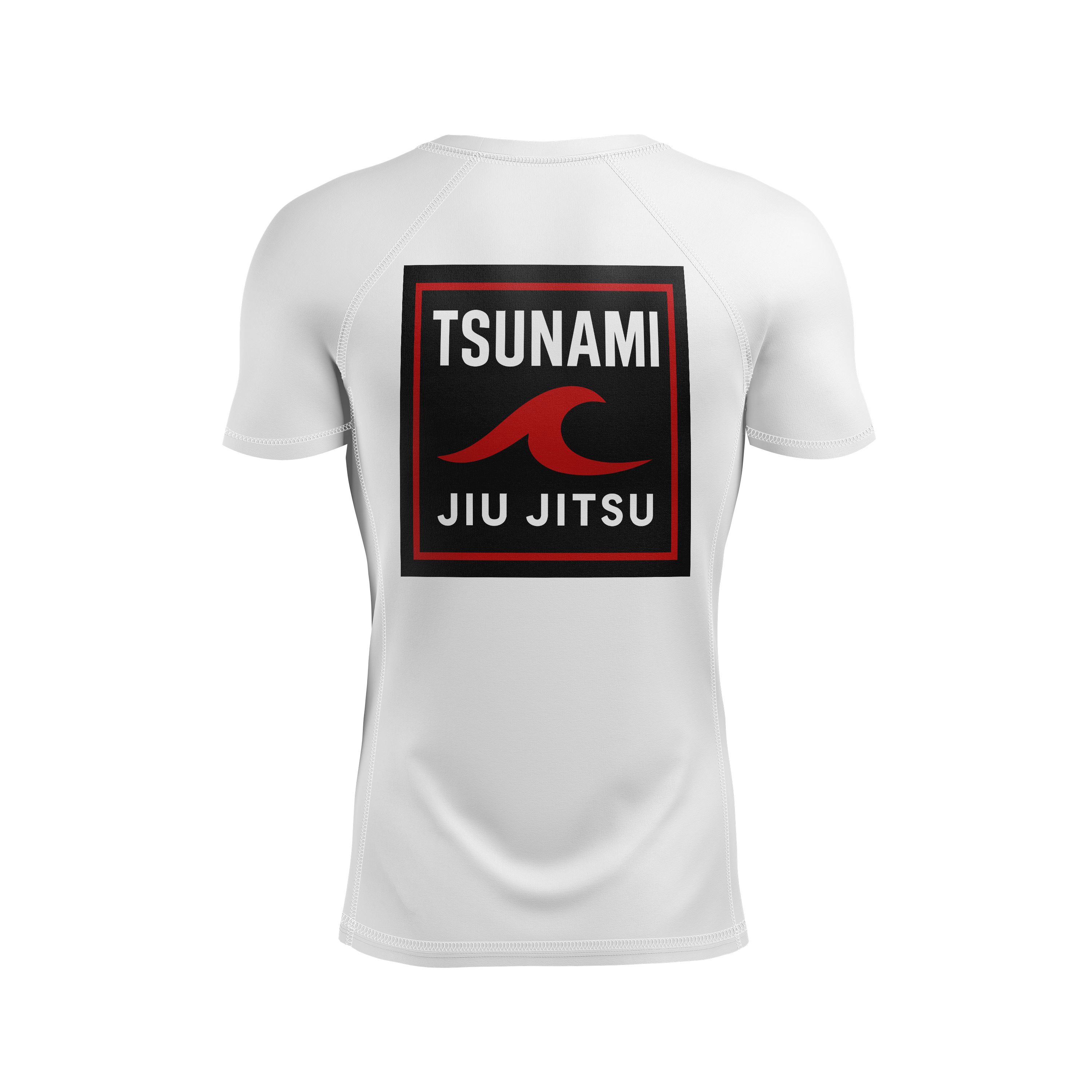 Tsunami JJ men's rash guard Team, white