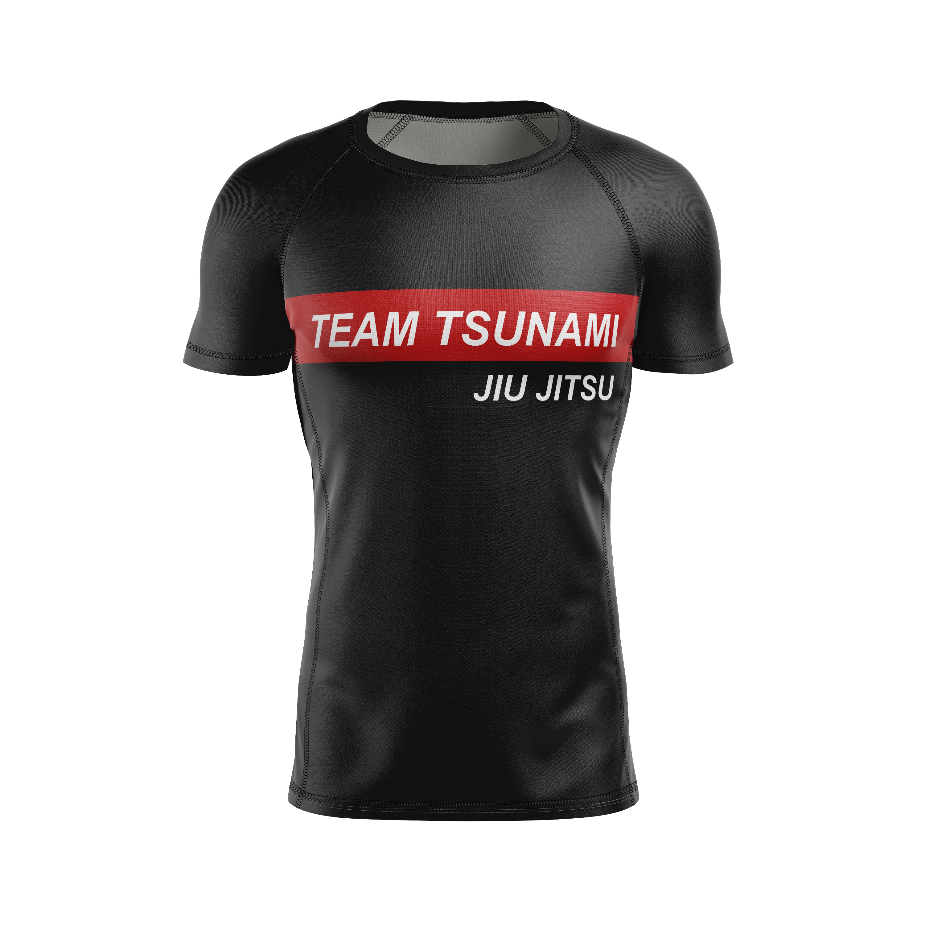 Tsunami JJ men's rash guard Team, black