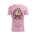 Twisted Rooster men's rash guard Cracked, pink
