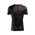 Twisted Rooster Men's Rash Guard (Red & Black)