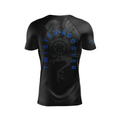 Twisted Rooster Men's Rash Guard (Blue & Black)