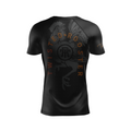 Twisted Rooster Men's Rash Guard (Brown & Black)