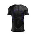 Twisted Rooster Men's Rash Guard (Purple & Black)