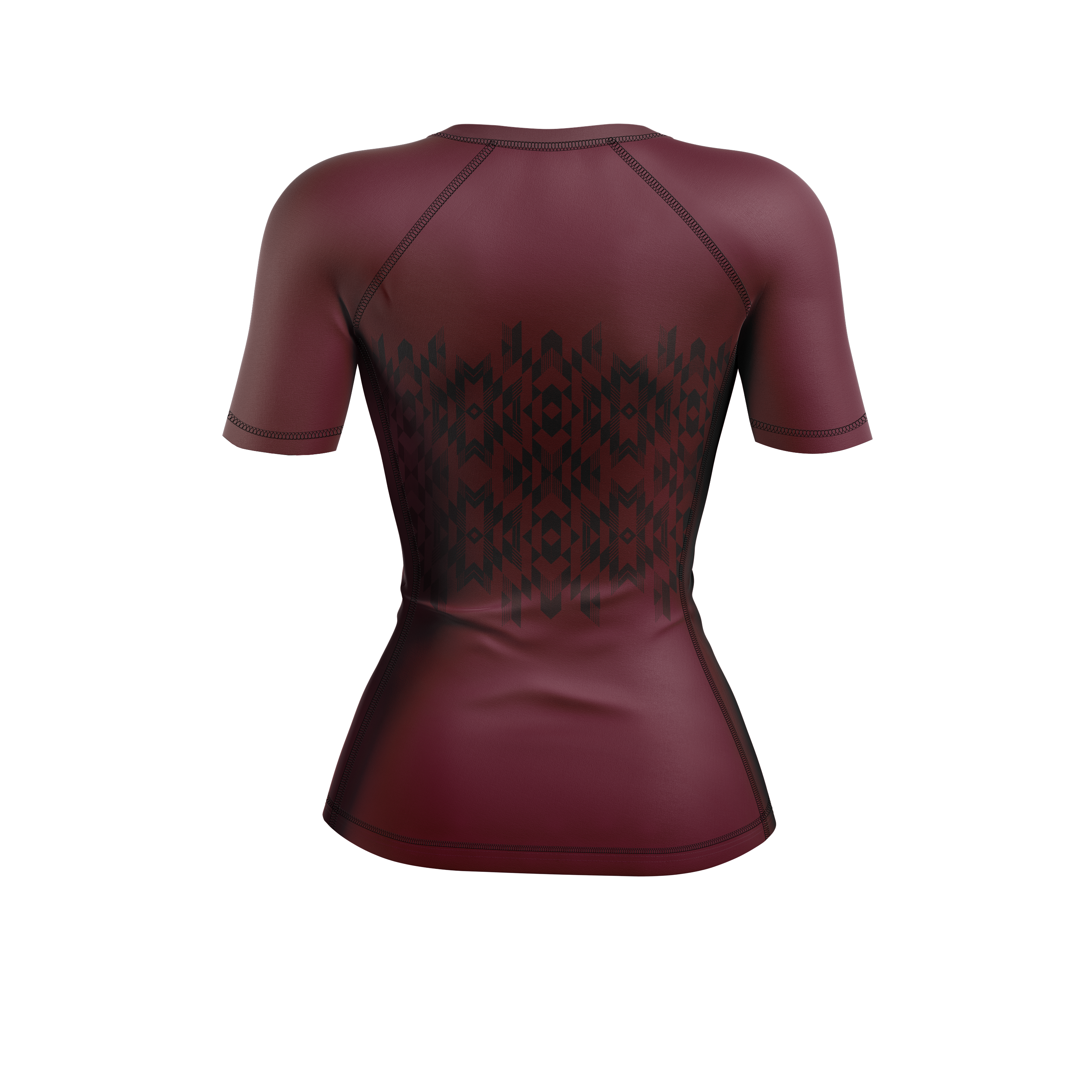 CCFC Youngbloods women's rash guard, maroon