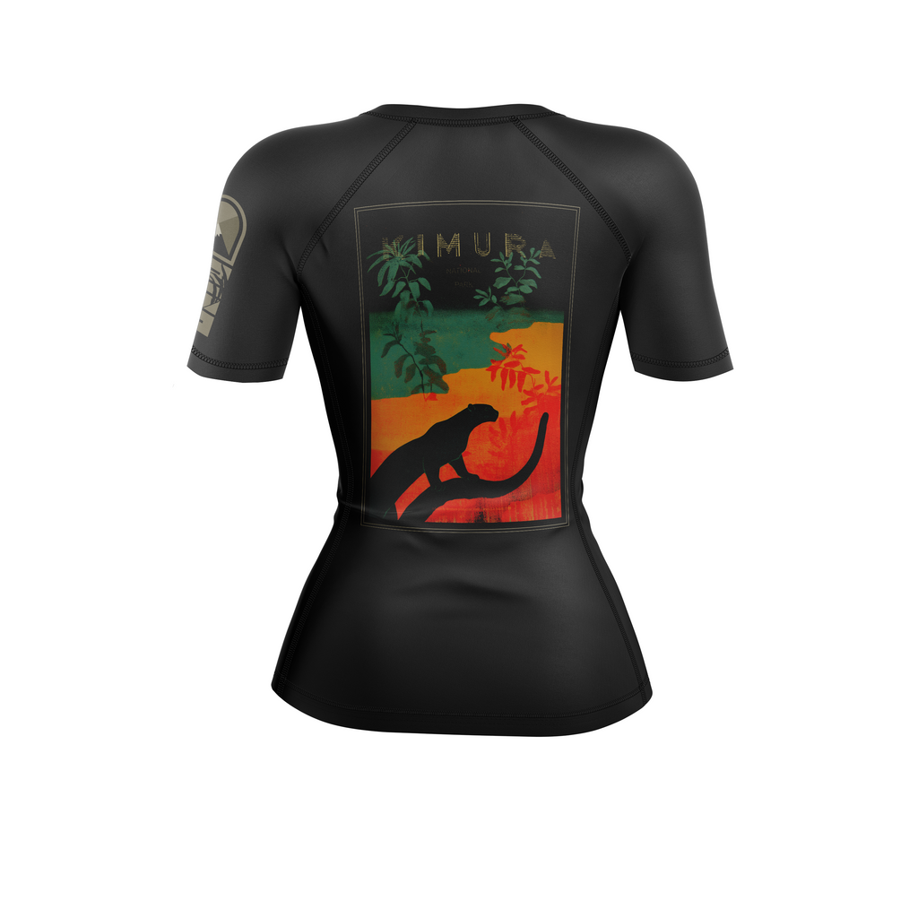 DxW: KNP Panther women's rash guard