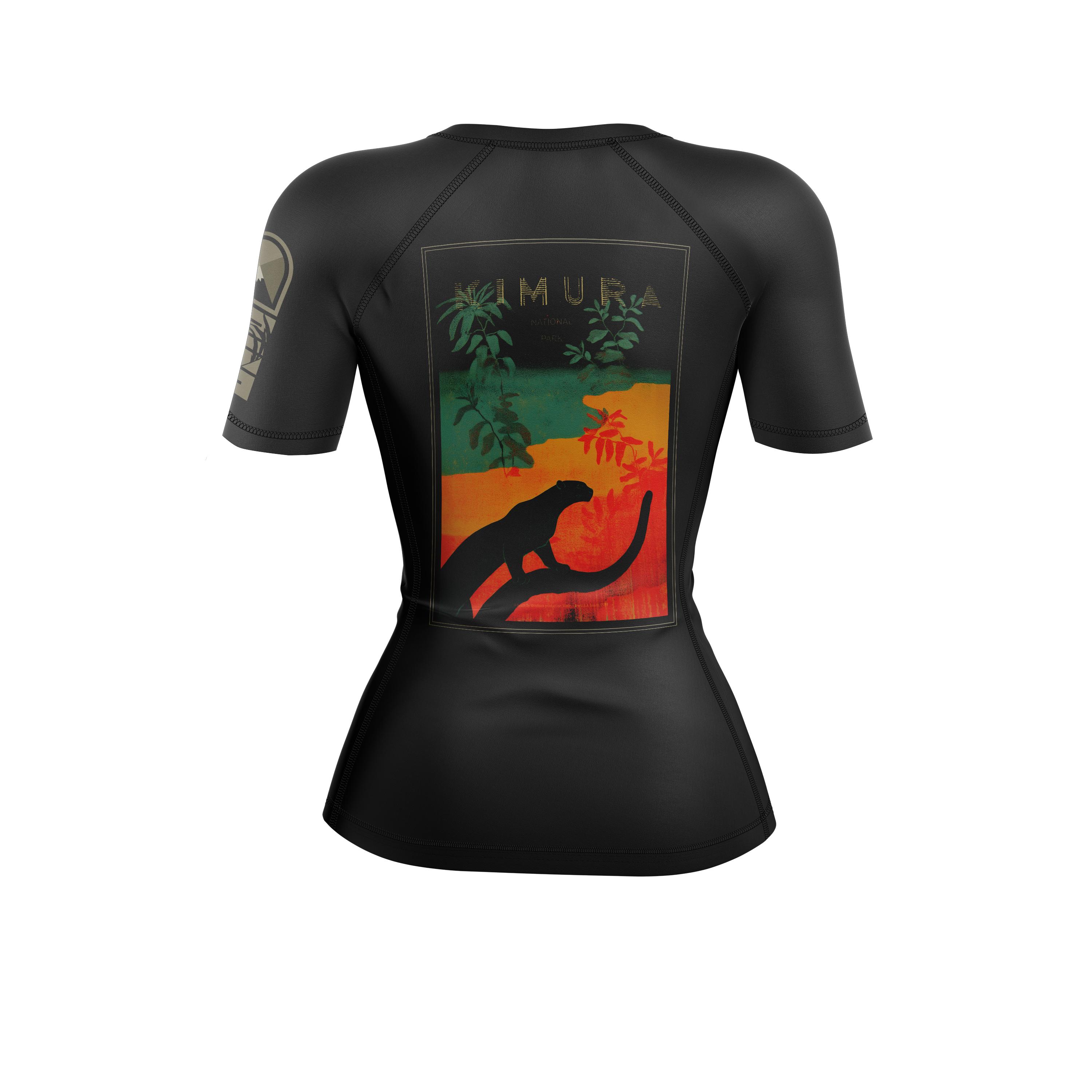 DxW: KNP Panther women's rash guard