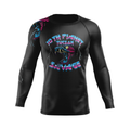 10P Tucson men's rash guard Savage, black