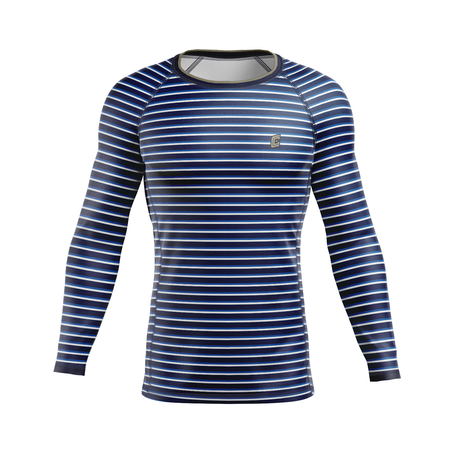 Amigos men's rash guard, blue