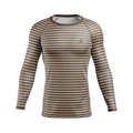 Amigos men's rash guard, brown