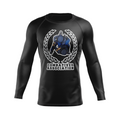 Deeds of Arms men's rash guard CAS, black