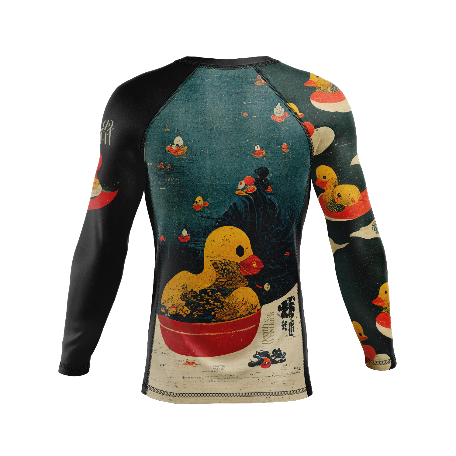 DxW: Duck Ramen women's rash guard
