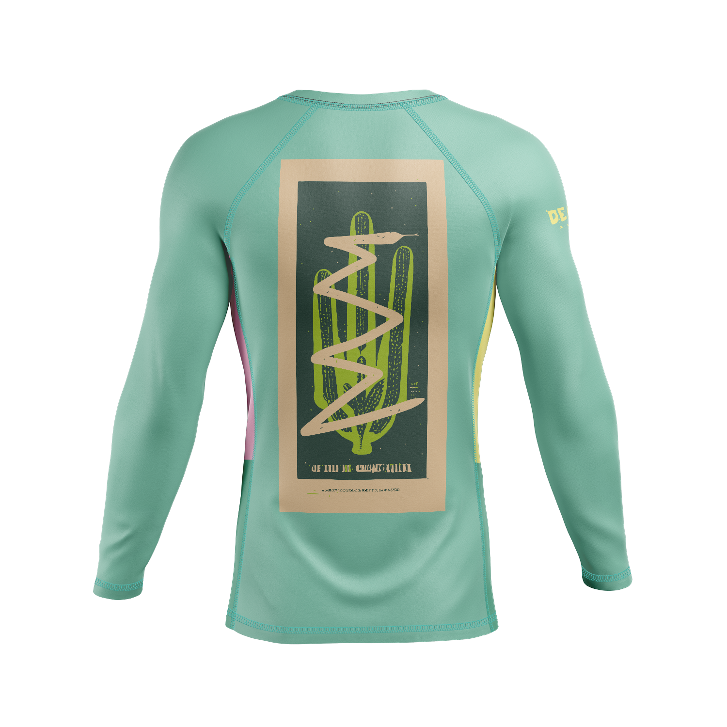 DxW: Pima Block men's rash guard