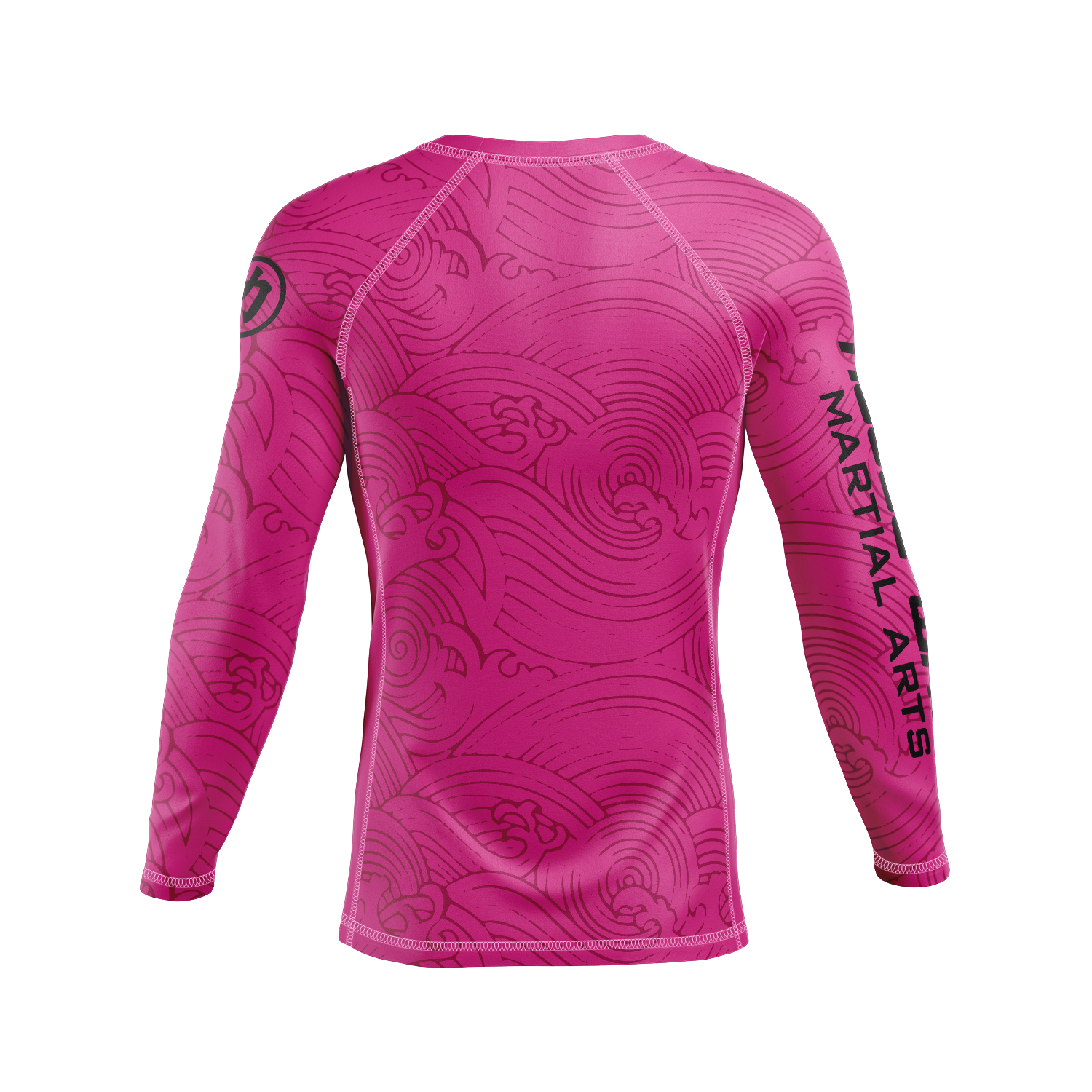 Rogue Wave men's rash guard Wave, pink