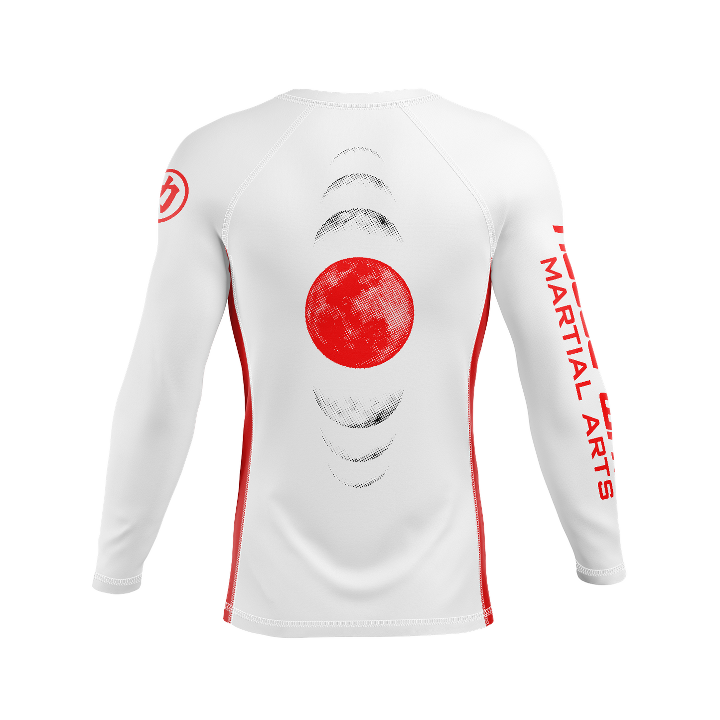 Rogue Wave men's rash guard Ronin, white