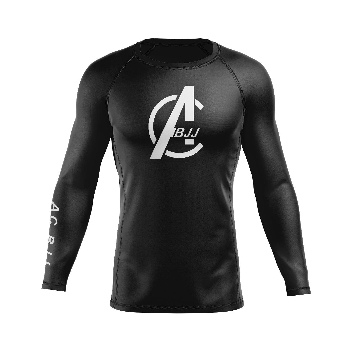 Ultimate MMA men's rash guard Ranked, black