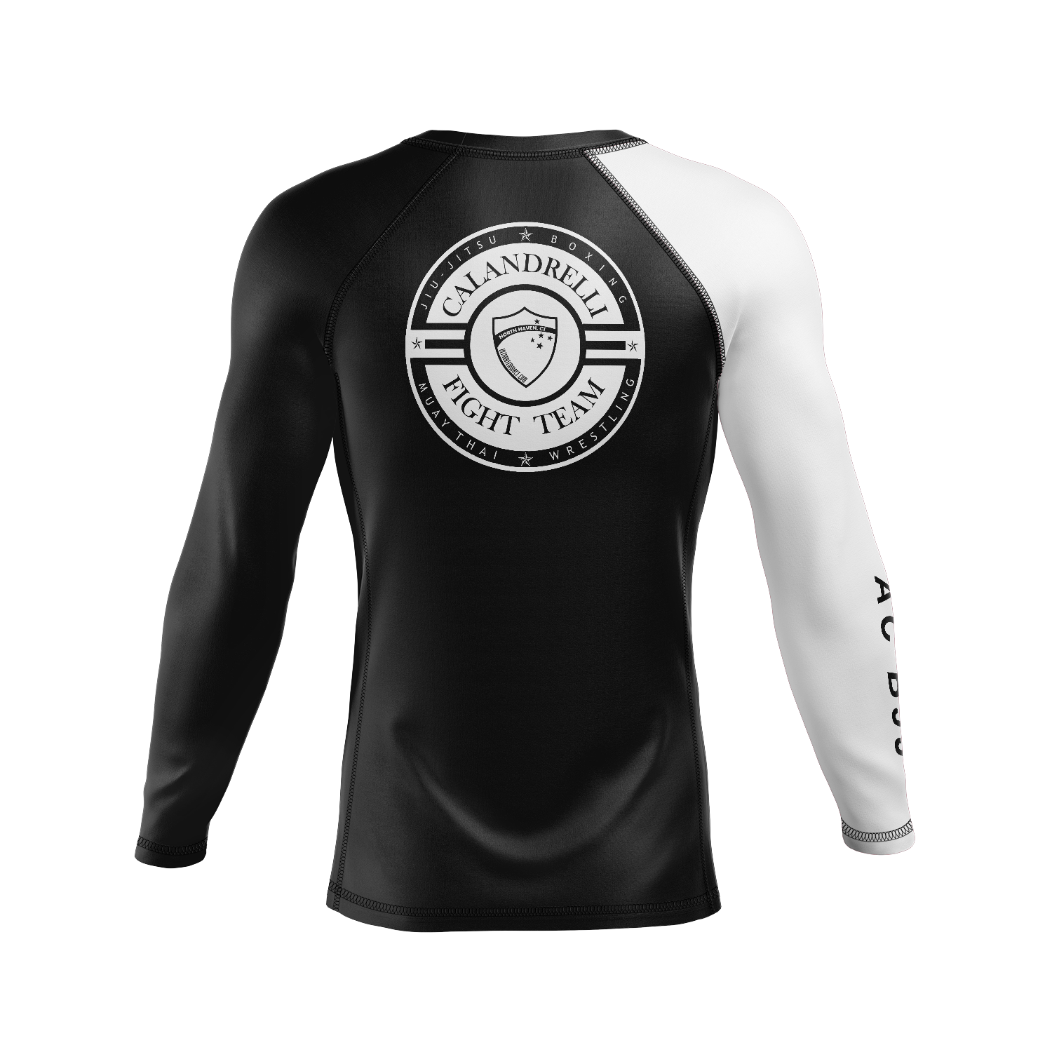 Ultimate MMA men's rash guard Ranked, white