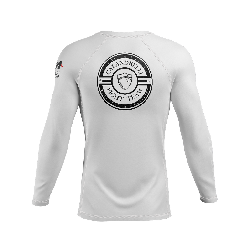 Ultimate MMA men's rash guard Kanji, white