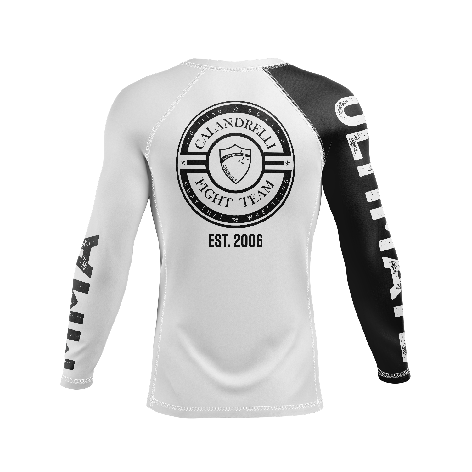 Ultimate MMA men's rash guard S25, white