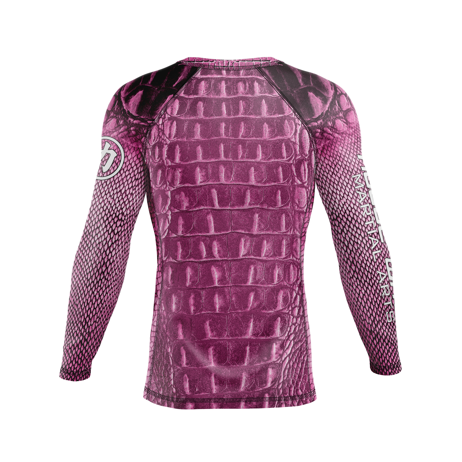 Rogue Wave men's rash guard Gator, pink
