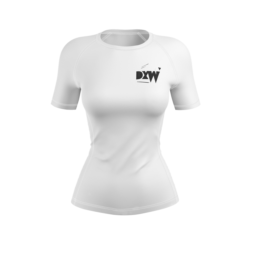 DxW Directive 026 Women’s Rash Guard in White