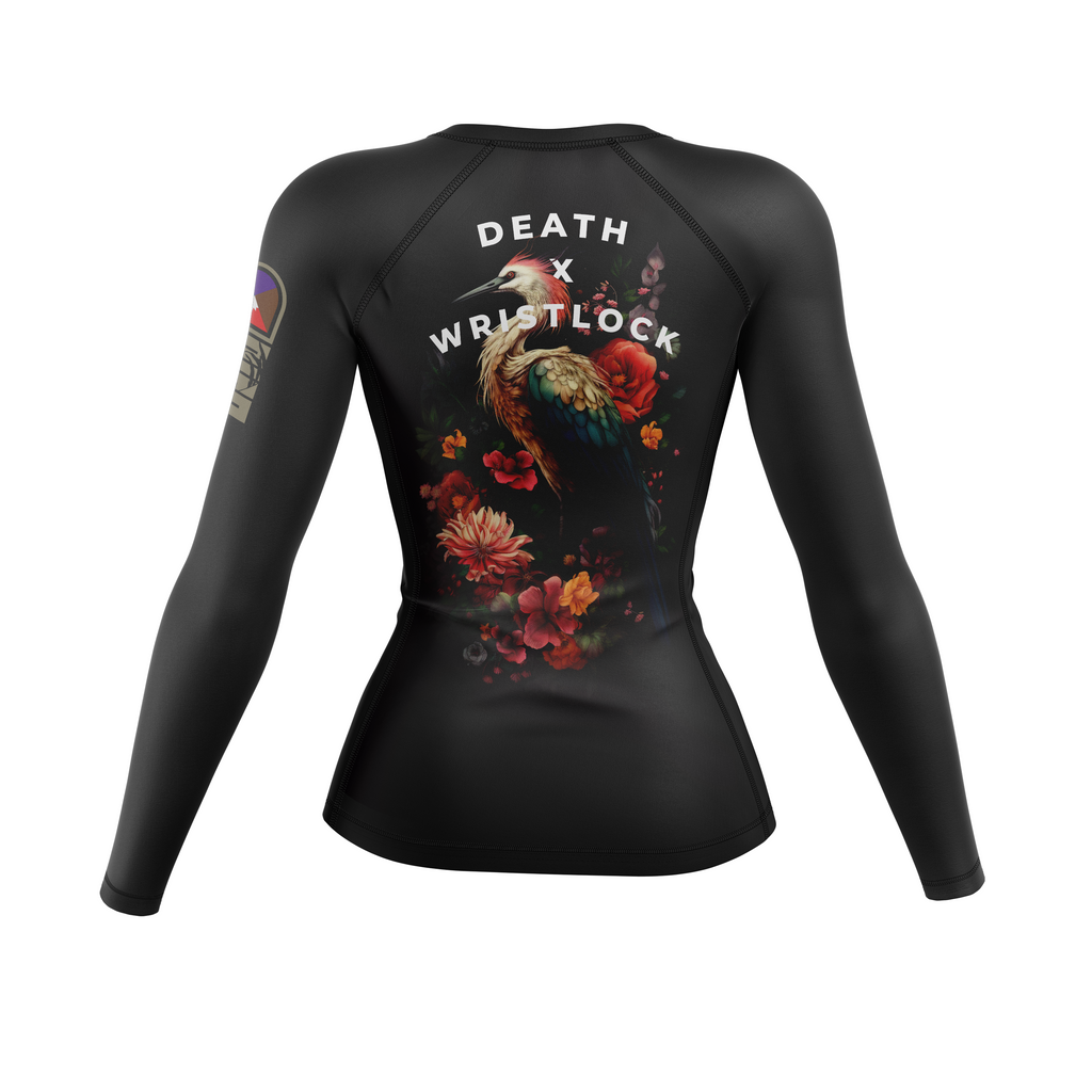 DxW: KNP Crane women's rash guard