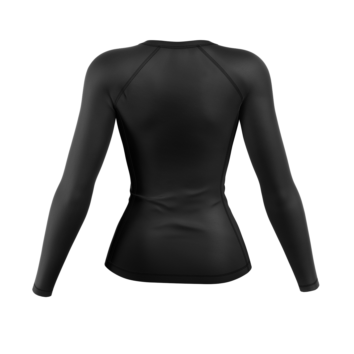 Flow BJJ women's rash guard Paw, black