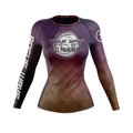 Rogue Wave women's rash guard Fractal, unranked gradient