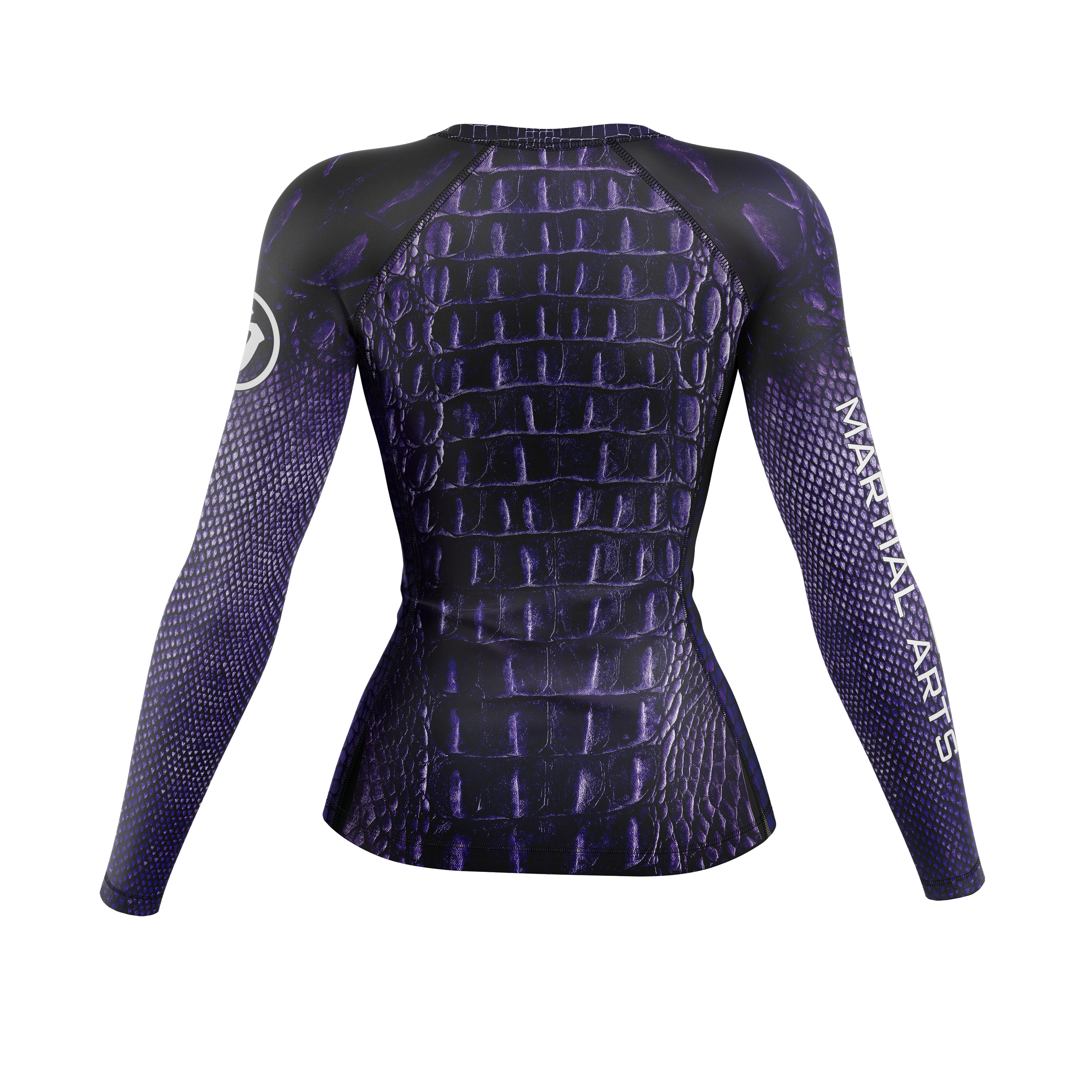 Rogue Wave women's rash guard Gator, purple