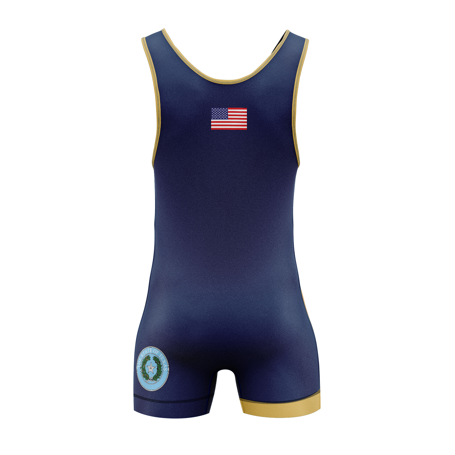 RWC men's singlet Standard Issue, navy