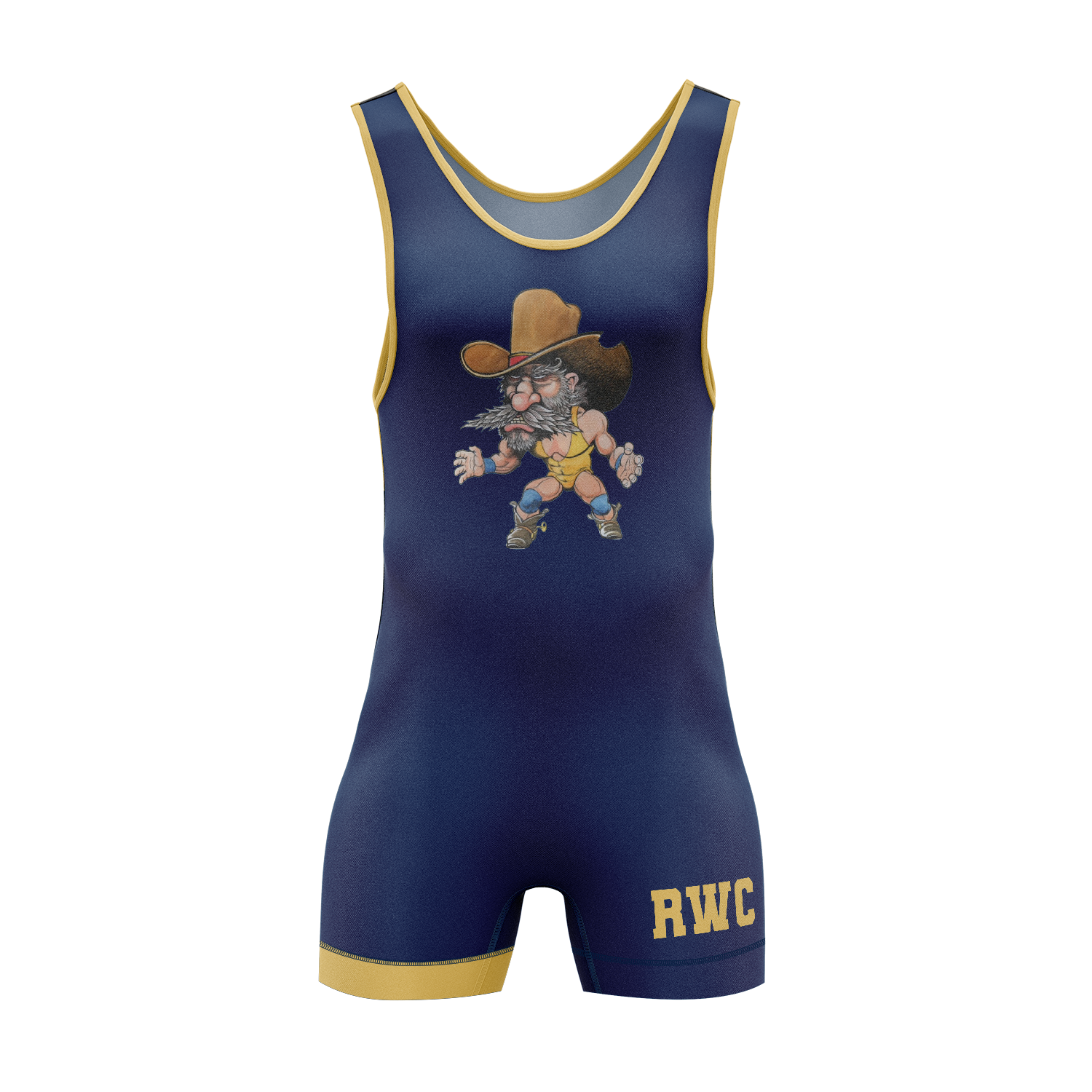 RWC men's singlet Standard Issue, navy