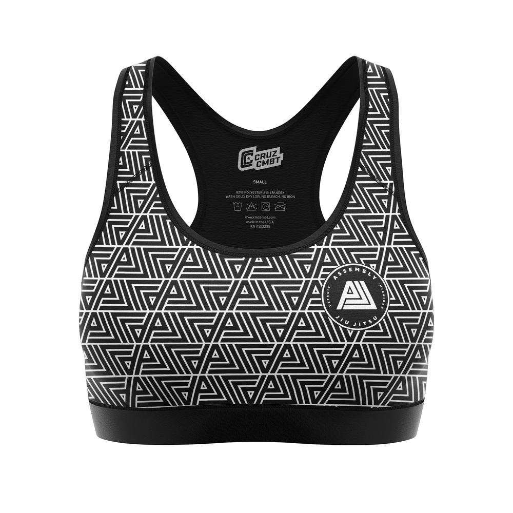 Assembly sports bra Standard Issue, black