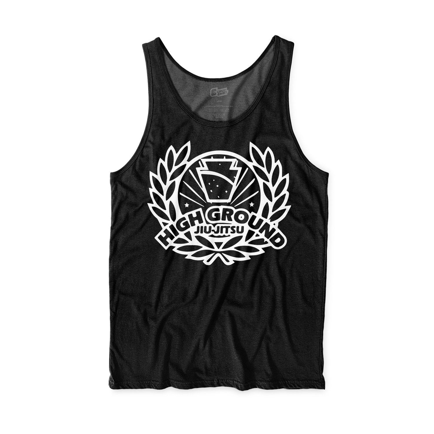 High Ground performance tank Standard Issue, black