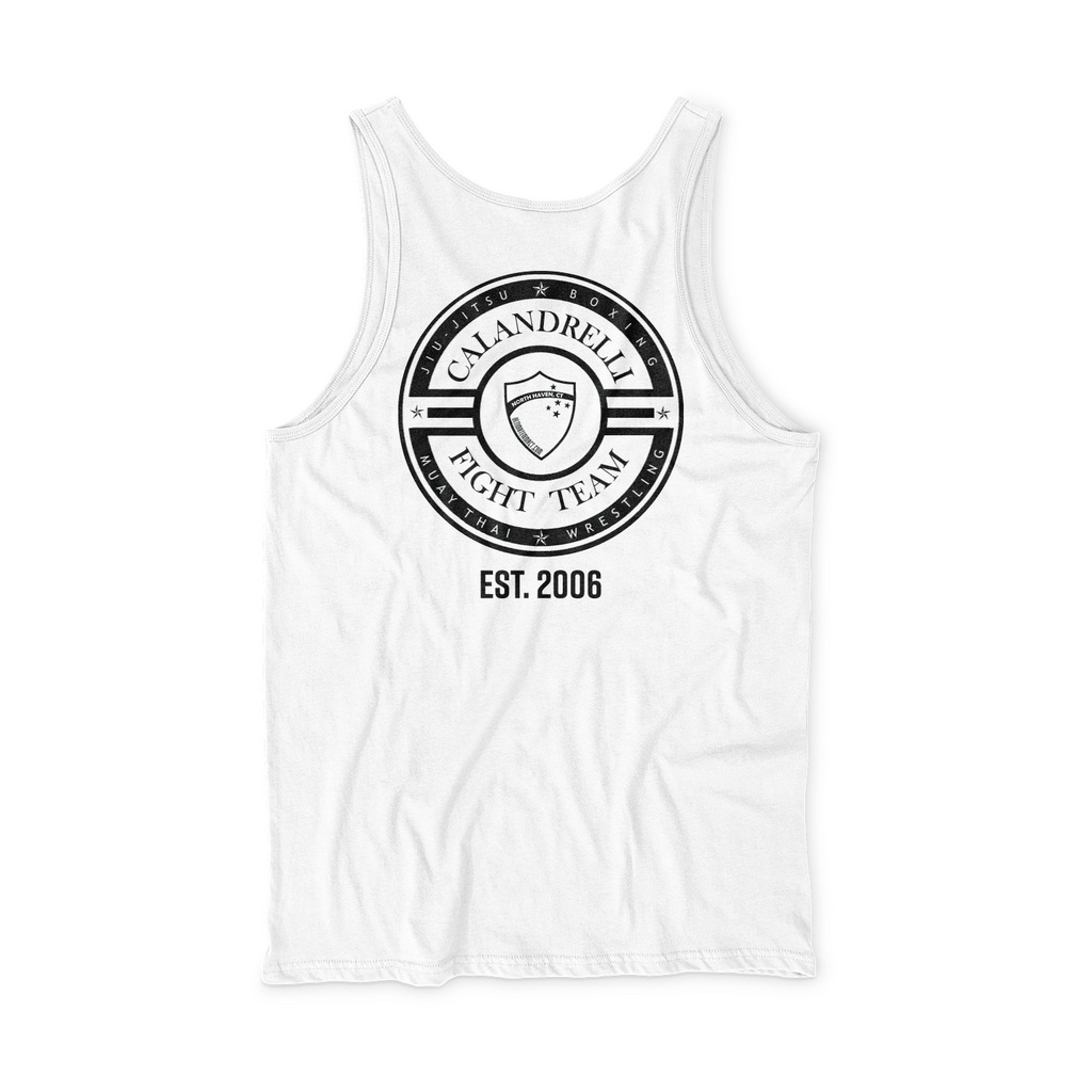 Ultimate MMA men's performance tank S25, white