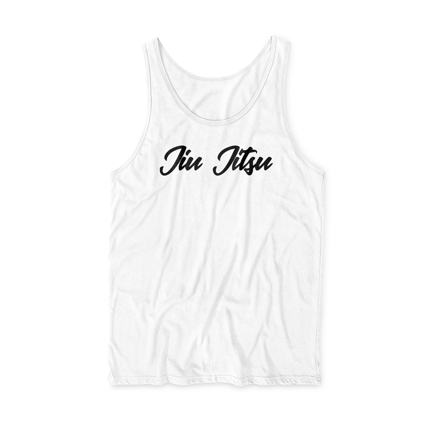 Ultimate MMA men's cotton tank S25, white