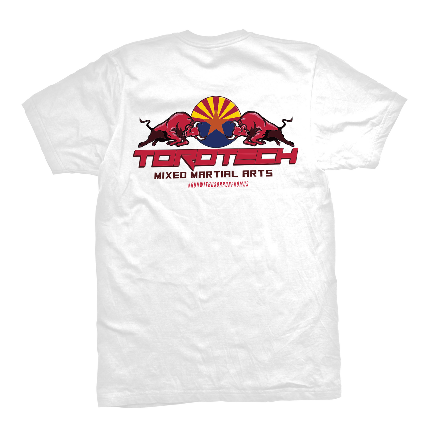 10P Tucson tee ToroTech Bull Fighter, white