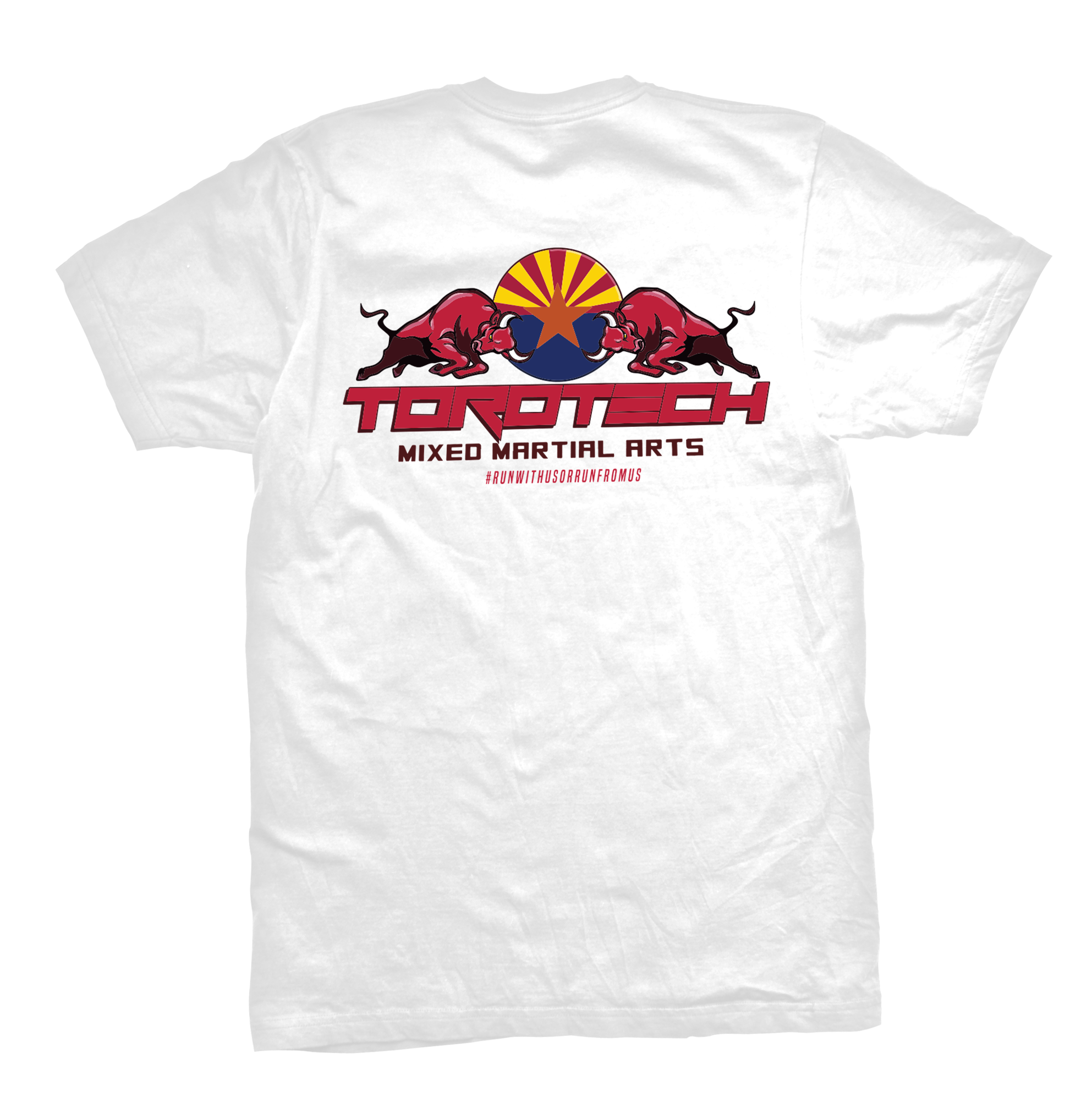ToroTech 50/50 tee Bull Fighter, white