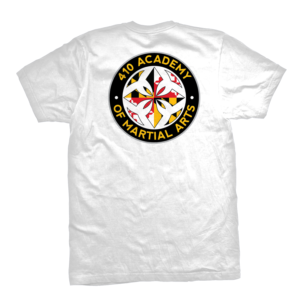 410 Academy unisex tee Standard Issue, white